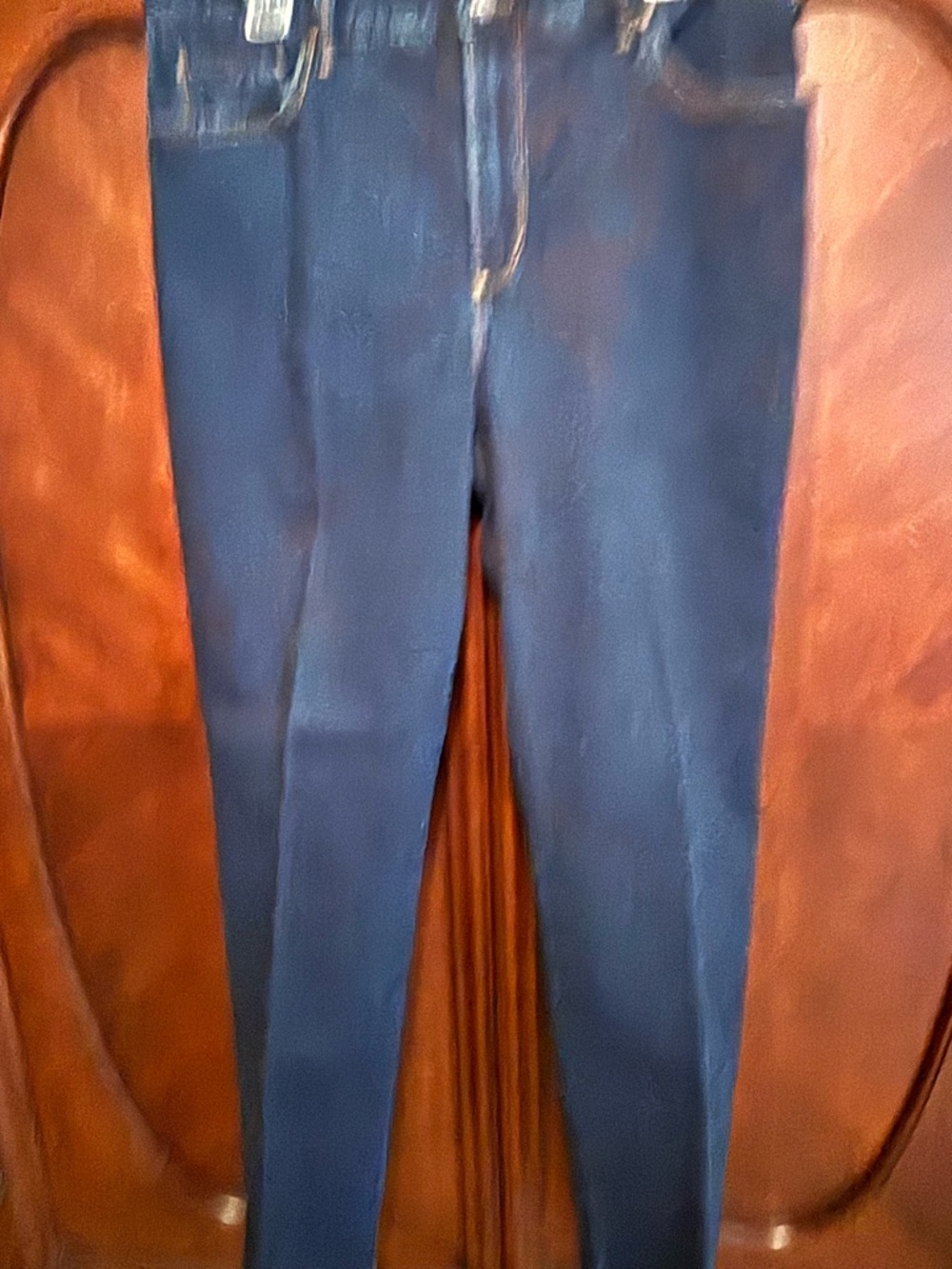 Ladies Dark Blue Slim Jeans